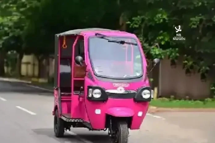 NB Marathi-E-Pink Rickshaw