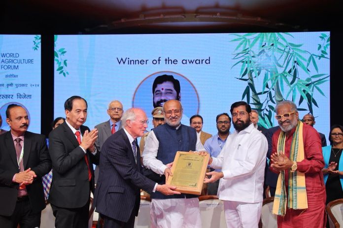 World Agriculture Awards-CM Eknath Shinde