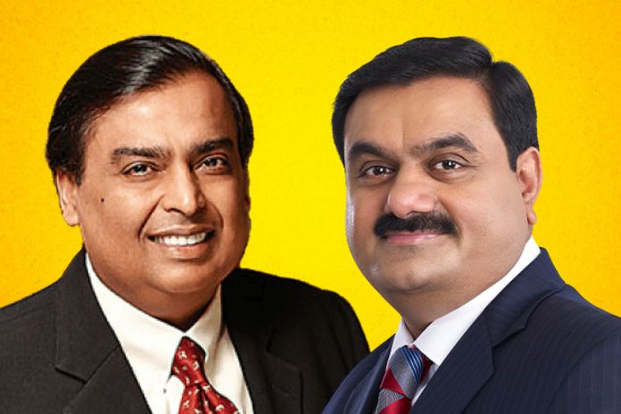 Gautam Adani-mukesh ambani