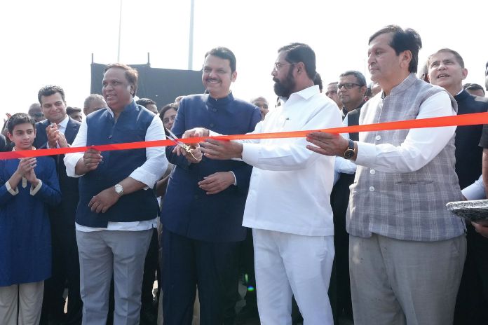 NB_Marathi_CM_Devendra_Fadnavis_inaugurates_the_North_Channel_Bridg_linking_Dharmaveer_SwarajyaRakshak_Chhatrapati_Sambhaji_Maharaj_Mumbai_Coastal Road and the Worli-Bandra Sea_Link