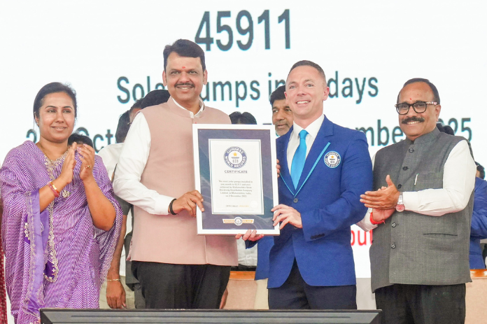 Award ceremony for Guinness World Record
