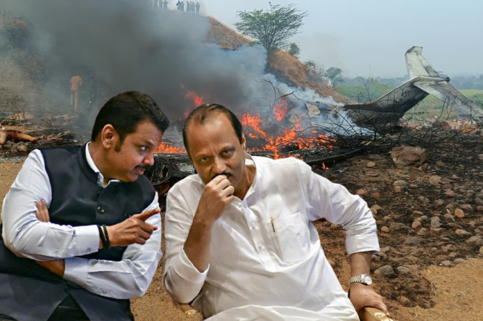 NBMarathi_AjitPawar_Plane_Crash_ DevendraFadnavis