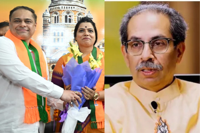 NBMarathi_MumbaiMayor_RituTawade_BJP_AmeetSatam_UddhavThackeray