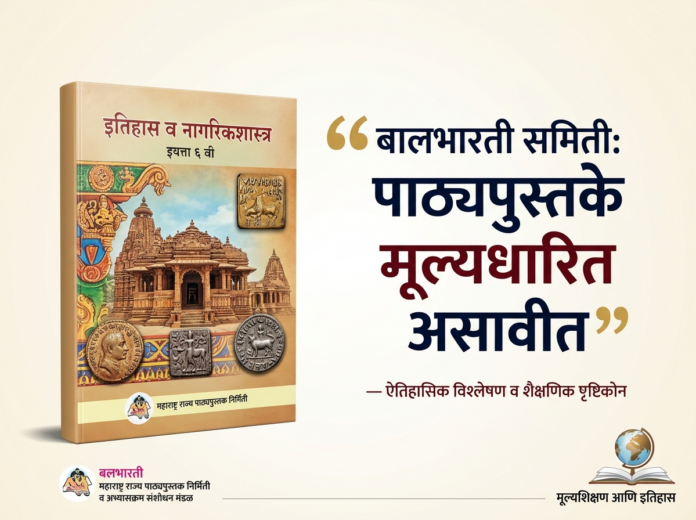 बालभारतीच्या इयत्ता ६ वीच्या इतिहास पाठ्यपुस्तकातील वैदिक संस्कृतीच्या मांडणीतील बदल