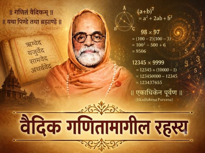 स्वामी भारती कृष्ण तीर्थ आणि वैदिक गणितातील १६ सूत्रे
