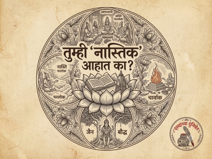 नास्तिक म्हणजे काय – भारतीय तत्त्वज्ञानातील नास्तिकतेचा अर्थ