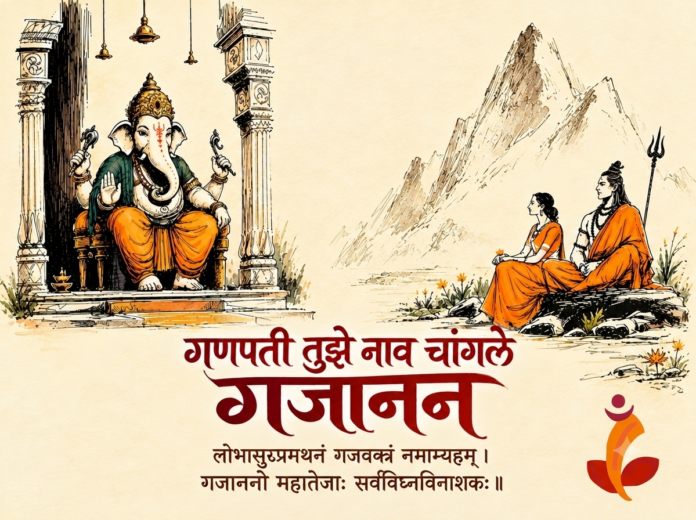 गणपती तुझे नाव चांगले – गजानन रूप आणि पुराणकथा
